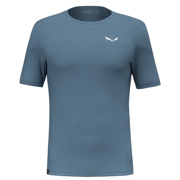 SALEWA Мужская футболка PUEZ SPORTY DRY M T-SHIRT синий цвет M
