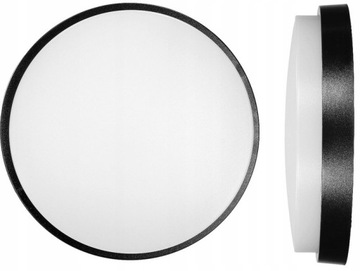 Lampa LED Oprawa Kinkiet Zewnętrzna 15W IP54 CZARN