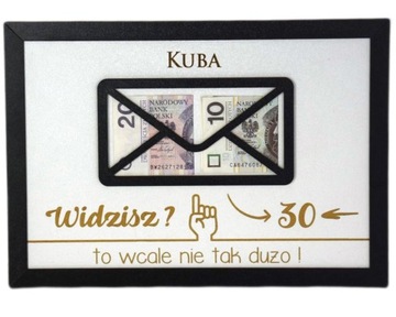 Prezent Ramka Na Okrągłe Urodziny 20 30 40 50 60