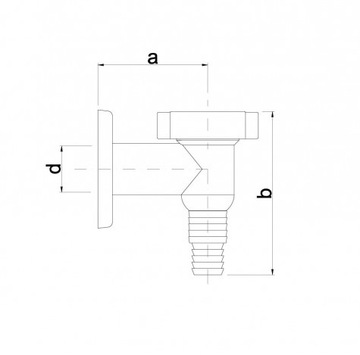 СЛИВ СИФОН НАВЕРХНИЙ ДЛЯ СТИРАЛЬНОЙ МАШИНЫ, БЕЛЫЙ