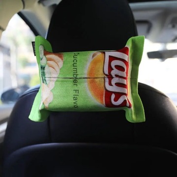 Творческая коробка для салфеток, тканевая упаковка, сумка в форме кармана для хранения салфеток