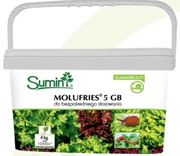 Sumin Molufries 4 kg Trutka zwalcza ślimaki ślimax, wabi i zwalcza