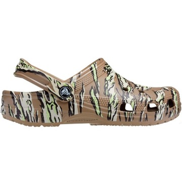 Chodaki Crocs Classic Printed Camo moro - khaki 206454 260 43-44