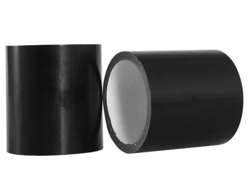 TAŚMA NAPRAWCZA DO NAPRAWY TAPICERKI SKÓRZANEJ CZARNA 5cm*5m 1szt
