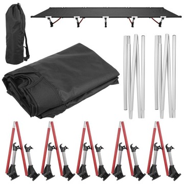 ПОРТАТИВНАЯ ПОХОДНАЯ КРОВАТЬ С СУМКОЙ СКЛАДНАЯ АЛЮМИНИЕВАЯ СПАЛЬНАЯ КРОВАТЬ