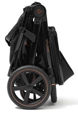 КОЛЯСКА БУДУЩЕГО ДИЗАЙНА XPLODE CHROME JET BLACK