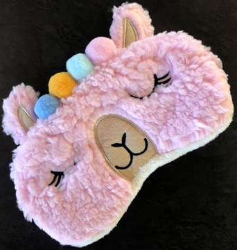 МАСКА ДЛЯ СНЯТИЯ ДЛЯ ГЛАЗ РАССЛАБЛЕНИЕ OLDMAN PLUSH LAMA НА Резинке