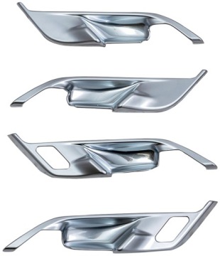 BMW X1 OZDOBNE NAKŁADKI KLAMEK WEWNĘTRZNYCH 2016+