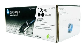 2x DWUPAK Toner HP 103A W1103AD Neverstop 1000a 1000w 1000n 1200n / a 1200w
