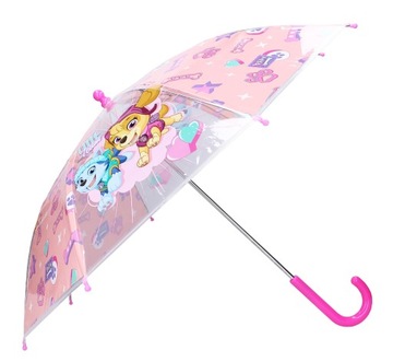 PAW PATROL Skye прозрачный детский зонт