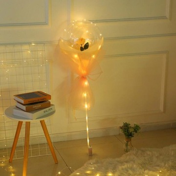 ВЕЧНАЯ РОЗА В СВЕТЯЩЕМ ШАРЕ ШАР С РОЗОЙ ПОДАРОК ​​на женский день LED