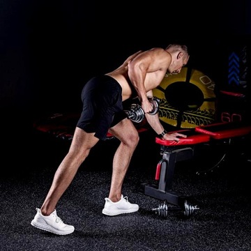 РЕГУЛИРУЕМЫЕ Гантели, штанги, чемодан HMS 20KG 2X10