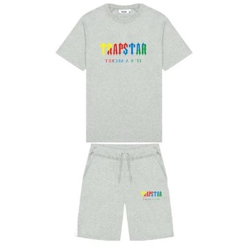 Oryginał Haft Koszulka Męska TRAPSTAR LONDON T-SHIRT Najlepsza Jakość S-XXL