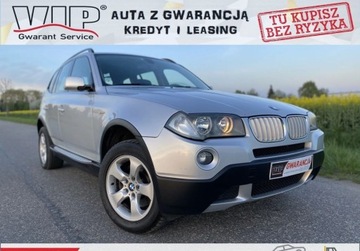 BMW X3 E83 2.0d 150KM 2007 BMW X3 4x4 2.0d Bezwypadek PISEMNA GWARANCJA w cenie Transport KREDYT
