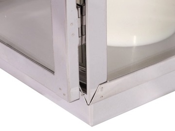 ЛАМПЫ ПОДСВЕЧНИК СТАЛЬ ГЛАМУР ХРОМ XXL 56 42 30