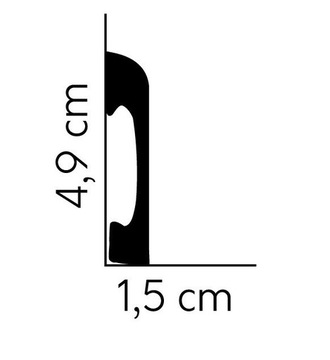 MD004P Плинтус Mardom