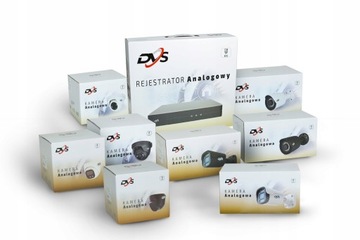 KAMERA ANALOGOWA 8MPX 4K KOPUŁKOWA ZEWNĘTRZNA DOŚWIETLENIE DUAL LED DVS