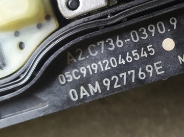 MECHATRONIK ŘÍZENÍ PŘEVODOVKY ŘAZENÍ VOLKSWAGEN OE 0AM927769E