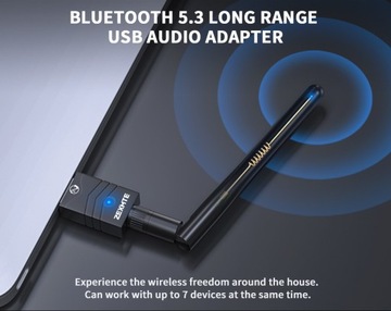 Zexmte 100M Bluetooth 5.3 Adaptor Бесплатный USB-драйвер