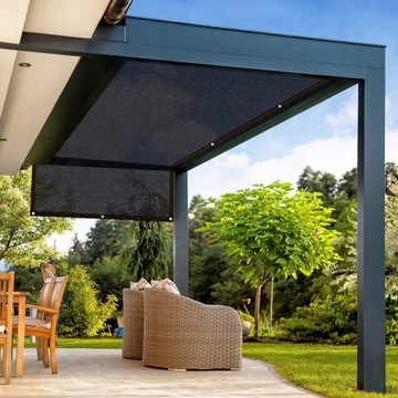 2X3M SIATKA CIENIUJĄCA OSŁONA PRZECIWSŁONECZNA DO OGRODU, PERGOLI, ROŚLIN