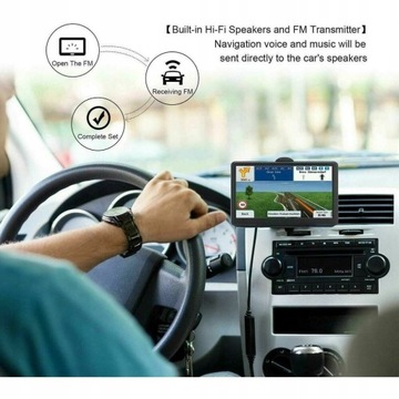 Przenośna 5-calowa Nawigacja Samochodowa GPS