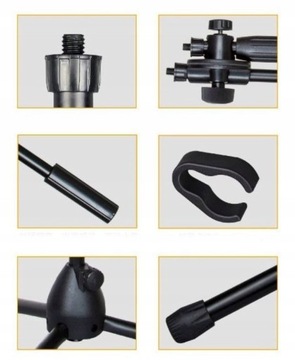 SM803 сценическая микрофонная стойка, 200 см, 2 ручки