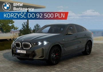 BMW X6 G06 SUV Facelifting 3.0 30d 298KM 2025 BMW X6 Wyprzedaz rocznika 2025 Rabat 103 400 zl BMW Bonkowscy Wroclaw