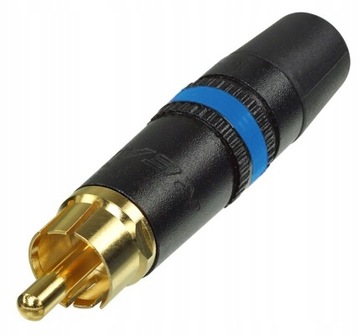 WTYK RCA NEUTRIK REAN NYS373 CHINCH GOLD niebieski