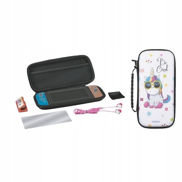 ZESTAW AKCESORIA DO NINTENDO SWITCH 5W1 JEDNOROŻEC