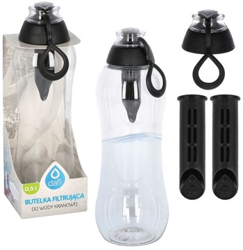 BUTELKA FILTRUJĄCA Dafi Soft 0,5 + 3 FILTRY WKŁADY