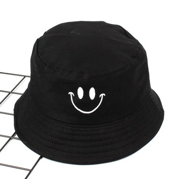 BUCKET HAT KAPELUSZ CZAPKA RYBACKA SMILE