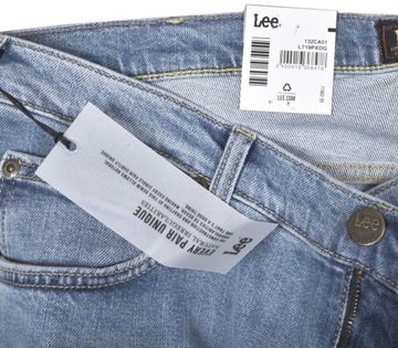 LEE LUKE jasne spodnie jeans zwężane slim W29 L30