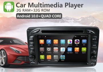 Radio Android 12 dvd GPS MERCEDES CLK/W209/W203/W208