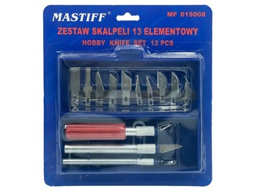 Набор скальпелей из 13 предметов. MF015008 Мастиф