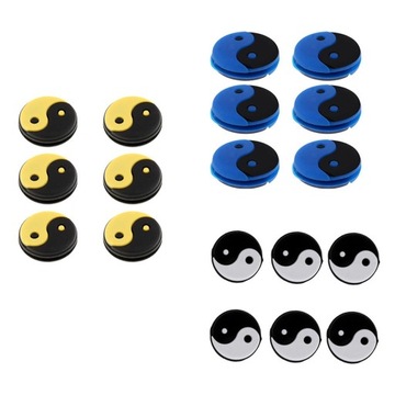 Opakowanie 18 sztuk silikonowych wibracji Yin i Yang
