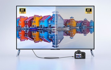 UGREEN КАБЕЛЬ МИНИ HDMI К HDMI ВИДЕОКАБЕЛЬ 2.1 HDR UHD 2K 4K 8K 60HZ 1M