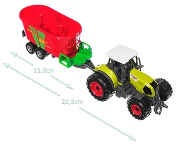 ПРУЖИНА 2x ТРАКТОР 4x МАШИНА МЕТАЛЛИЧЕСКИЙ ФЕРМЕРСКИЙ НАБОР