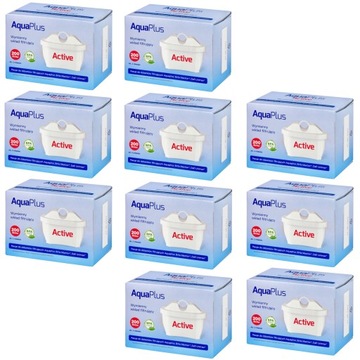 AquaPlus wkład filtrujący wodę filtr 10 szt