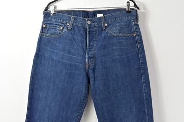 LEVIS STRAUSS 501 SPODNIE JEANSy Y2K w34 L30