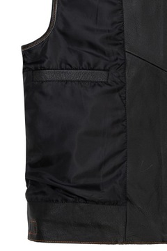 KAMIZELKA SOA PIK ORANGE SKÓRZANA MOTOCYKLOWA SONS OF ANARCHY 3XL