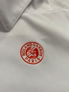 ФУТБОЛКА ПОЛО ADIDAS ROLAND GARROS БЕЛАЯ ТЕННИС S