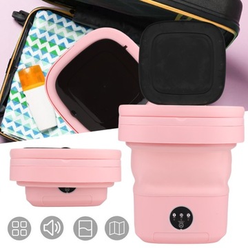 ПОРТАТИВНАЯ МИНИ СКЛАДНАЯ СТИРАЛЬНАЯ МАШИНА ПУТЕШЕСТВЕННАЯ АВТОМАТИЧЕСКАЯ ТУРИСТИЧЕСКАЯ ДОМ 11Л