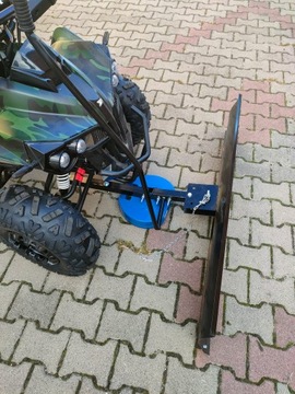 Pług do śniegu traktorek kosiarka quad