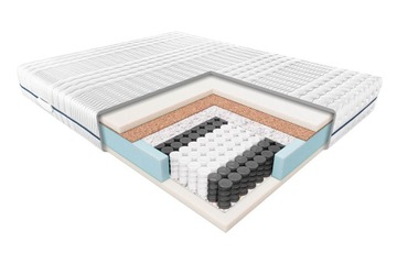 Materac kieszeniowy DELIA 100x200 Kokos Janpol twardy PROMOCJA-20%