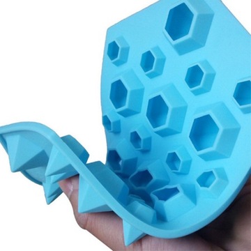 Forma silikonowa do odlewów z żywicy wosku świec gipsu mydła diament 3D