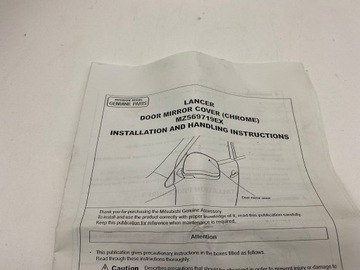 MITSUBISHI OE MZ569719EX POUZDRO ZRCÁTKO VNĚJŠÍCH