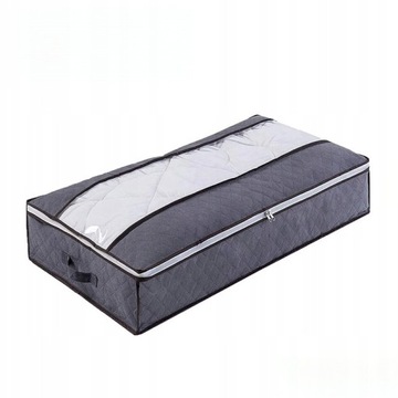 Pokrowiec torba na pościel kołdrę pod łóżko pojemnik organizer 100x50cm