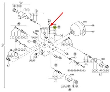 631592.0 Пружина гидроклапана