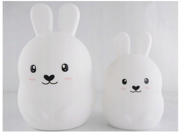НОЧНИК ДЛЯ ДЕТЕЙ LED RABBIT TOUCH RGB ПУЛЬТ ДУ