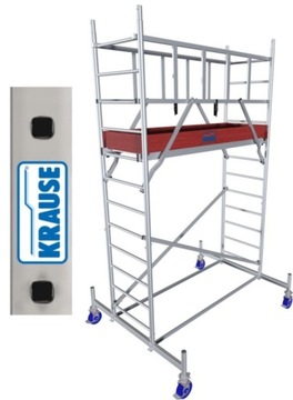 Rusztowanie aluminiowe jezdne Krause ProTec 4,3m